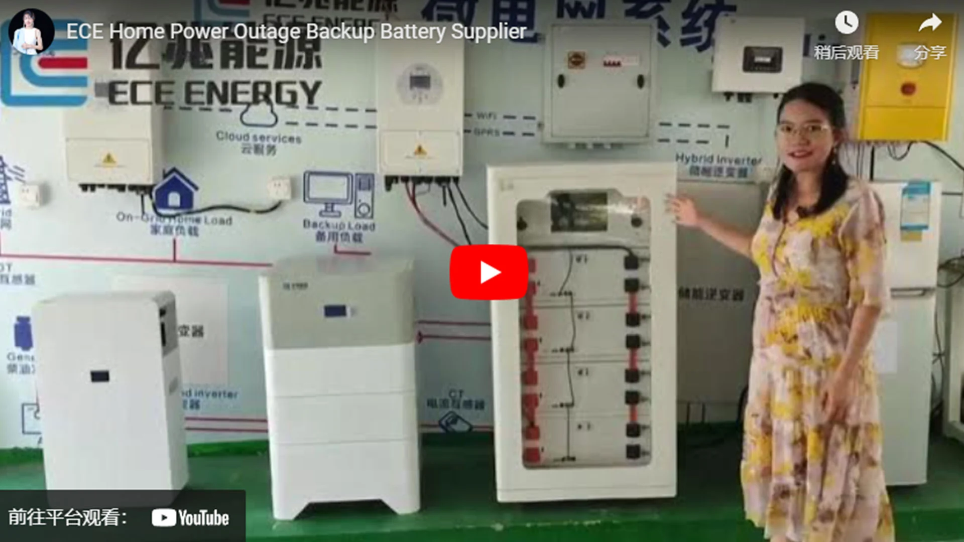 ECE Home Power Outage Backup Battery Supplier